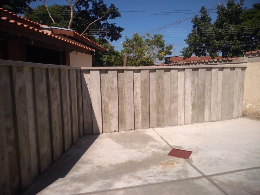 Muro em pilar de Concreto
